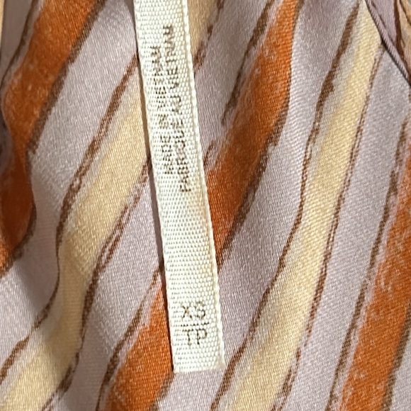 Free People Silky Stevie Cowl Neck Striped Swing Cami Tank - Picture 10 of 13